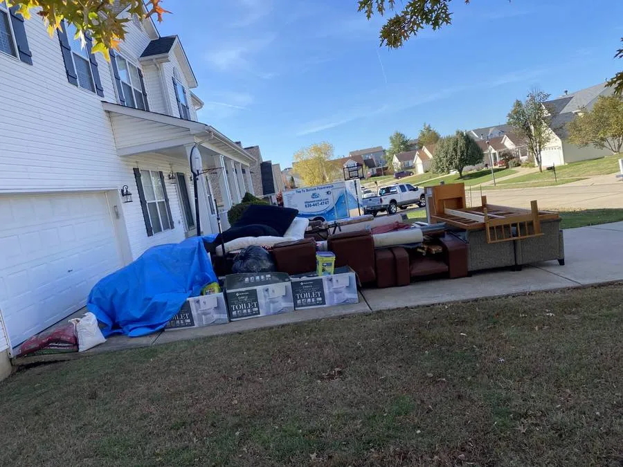 Junk before removal
